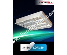 Máng đèn phản quang âm trần Duhal LDA320
