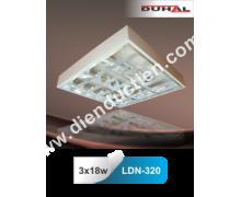 Máng đèn phản quang gắn nổi Duhal LDN320